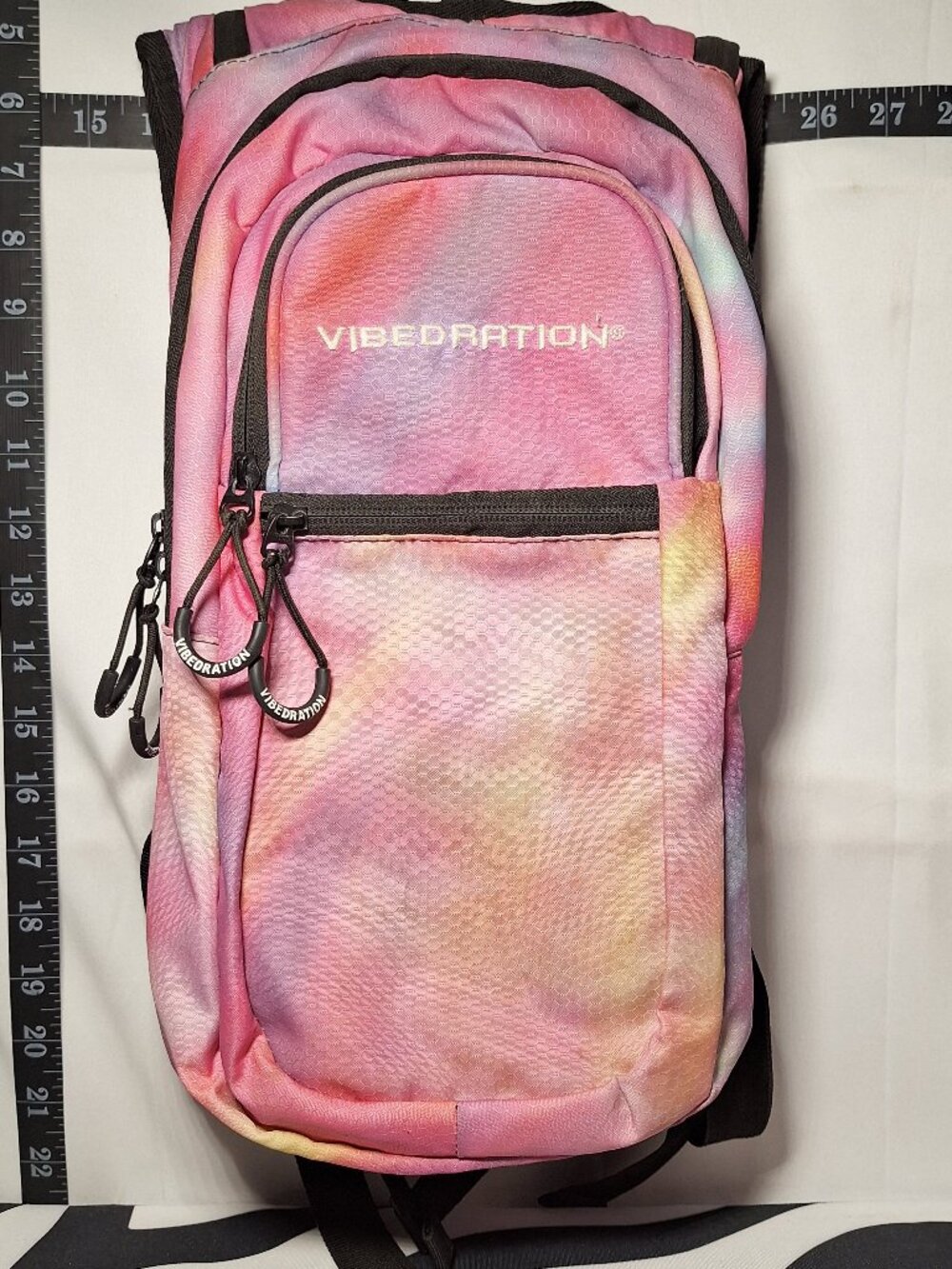 *SALE* Vibedration Hydration Backpack w/o bladder, Multicolor/Pink Washed out